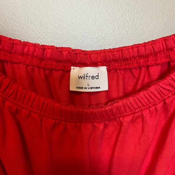 Wilfred | Aritzia Red Tank Top - Picture 2 of 5